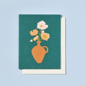 Teal Floral